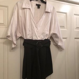 Lane Bryant Color Blocked Kimono-like Top